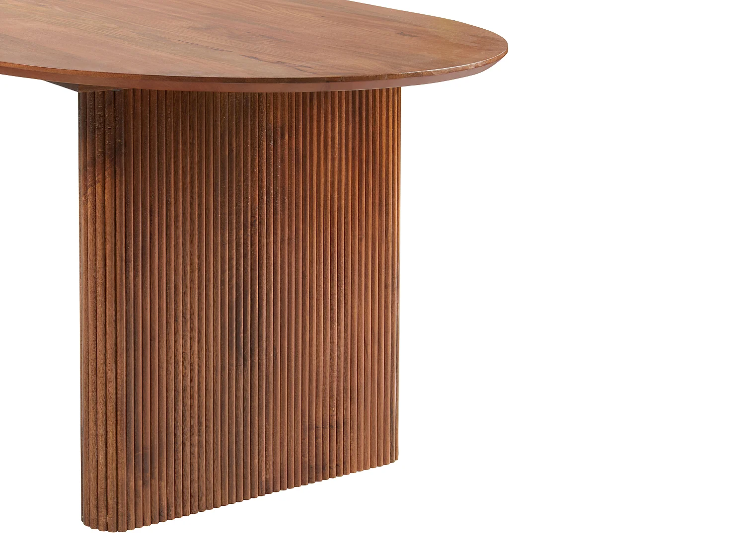 Mesa de jantar 8 lugares madeira de mangueira natural - BALIMELA