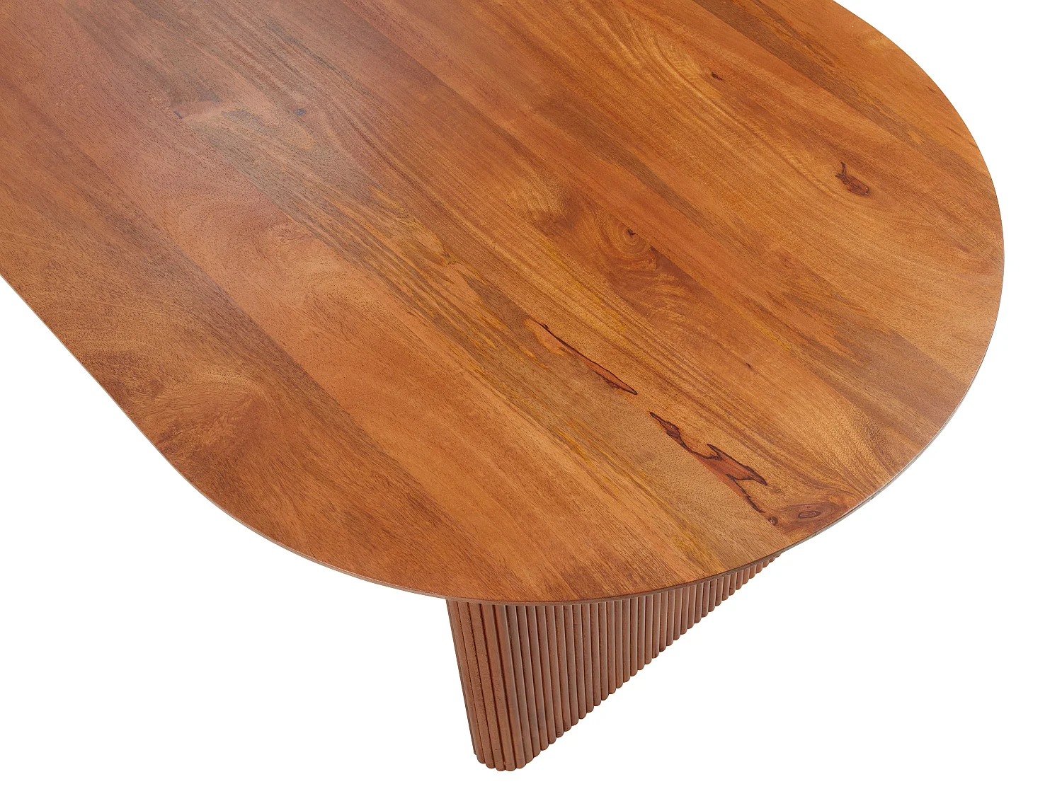 Mesa de jantar 8 lugares madeira de mangueira natural - BALIMELA