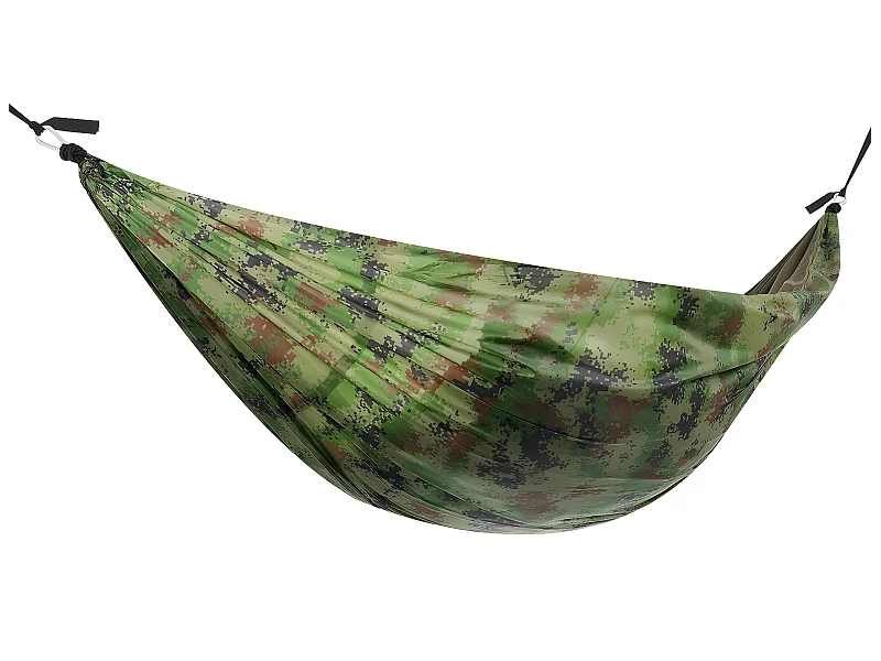 Hamac Touristique  Camo 260x140cm + Filet Anti Moustique