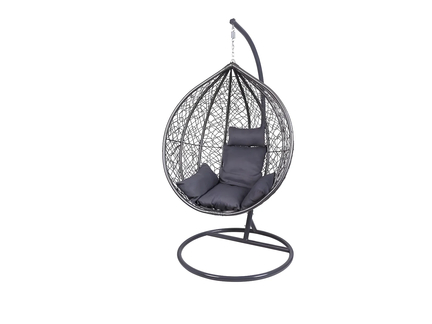 Fauteuil Oeuf Suspendu  Marbella" Balancelle De Jardin 104x63xh194cm