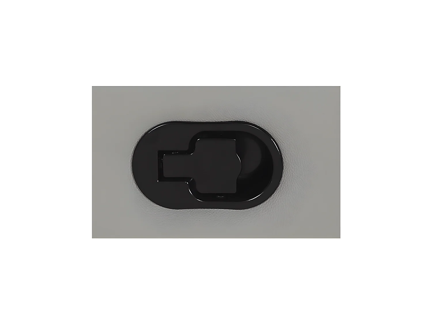 Canapés 3 places et 2 places relax EVASION en cuir - gris clair - avec plateau bar