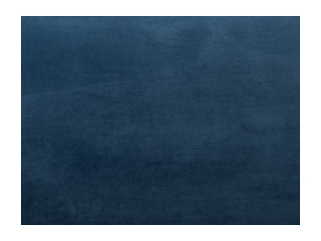 Sofá-cama de 3 lugares com abertura expresso de veludo Azul meia-noite - Cama de 140 cm e Colchão de 14 cm - CALIFE