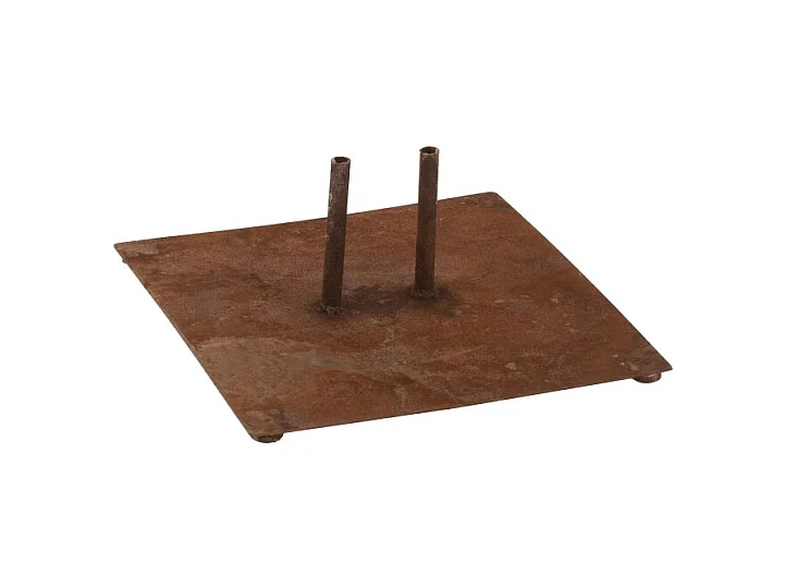 Pied pour Parasol en Métal "Shiva II" 30cm Rouille