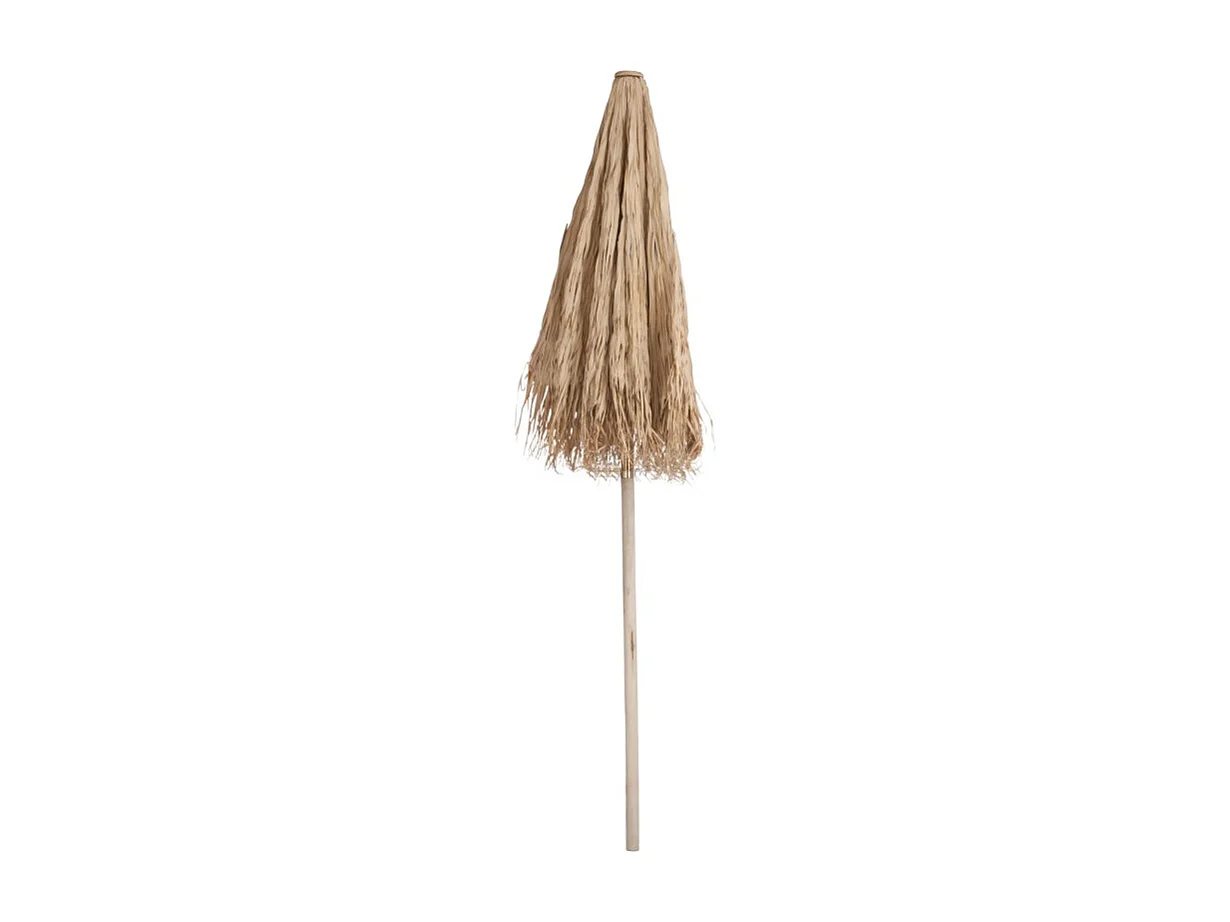 Parasol en Bois "Paille" 290cm Naturel