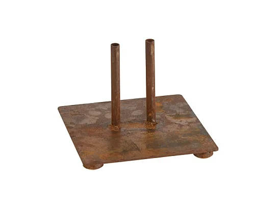 Pied pour Parasol en Métal "Shiva" 15cm Rouille