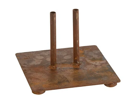 Pied pour Parasol en Métal "Shiva" 15cm Rouille