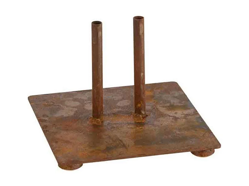 Pied pour Parasol en Métal "Shiva" 15cm Rouille