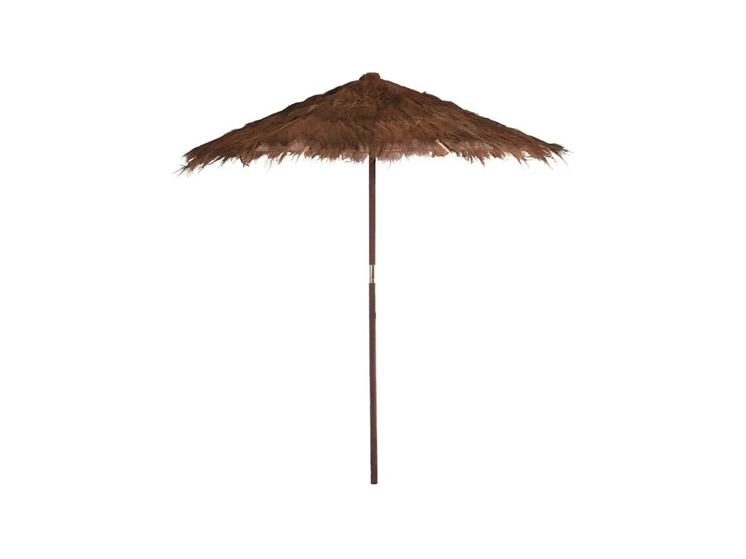 Parasol en Bois "Cocotier" 250cm Marron