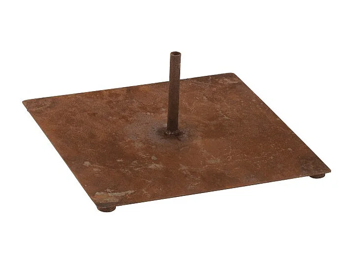 Pied pour Parasol en Métal "Shiva" 30cm Rouille