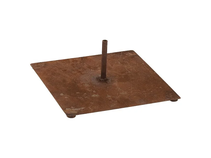 Pied pour Parasol en Métal "Shiva" 30cm Rouille