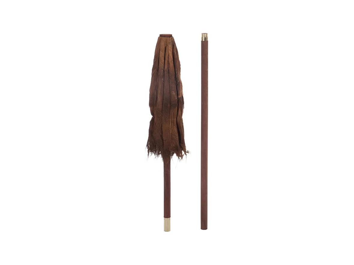 Parasol en Bois "Cocotier" 150cm Marron