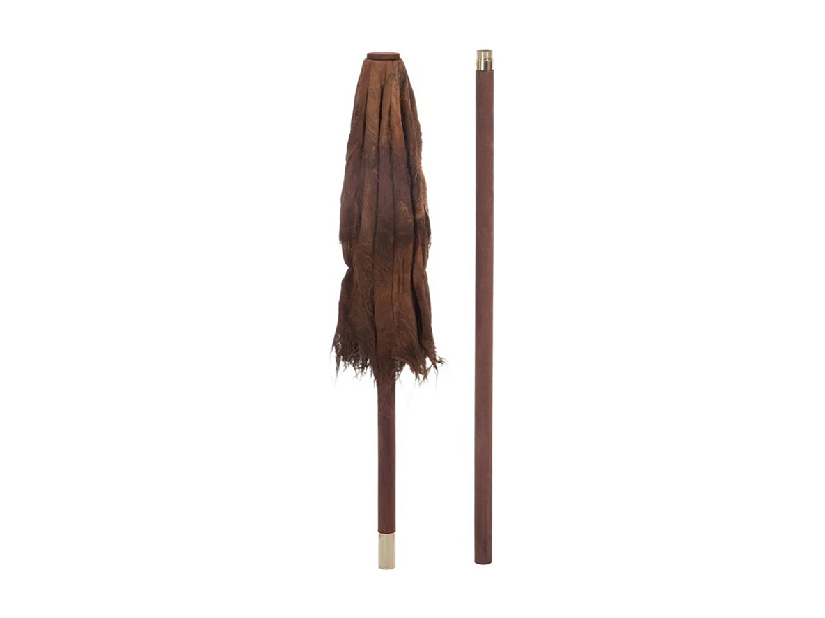 Parasol en Bois "Cocotier" 150cm Marron