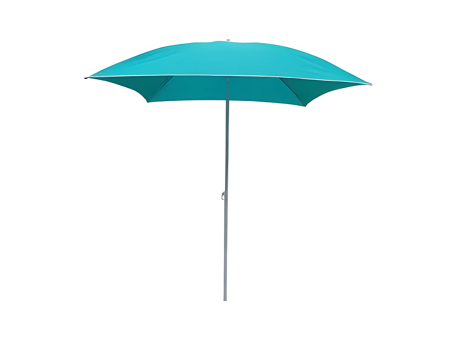 Parasol de Plage Carré "Helenie" 172cm Turquoise