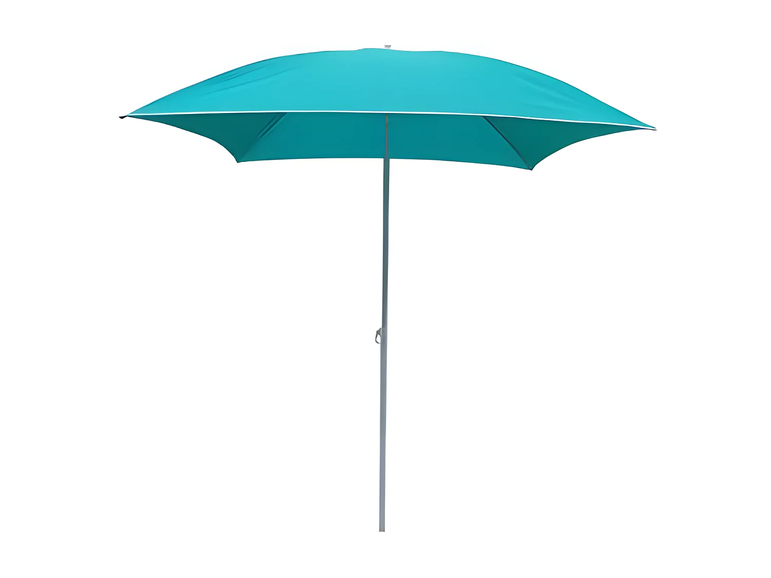 Parasol de Plage Carré "Helenie" 172cm Turquoise