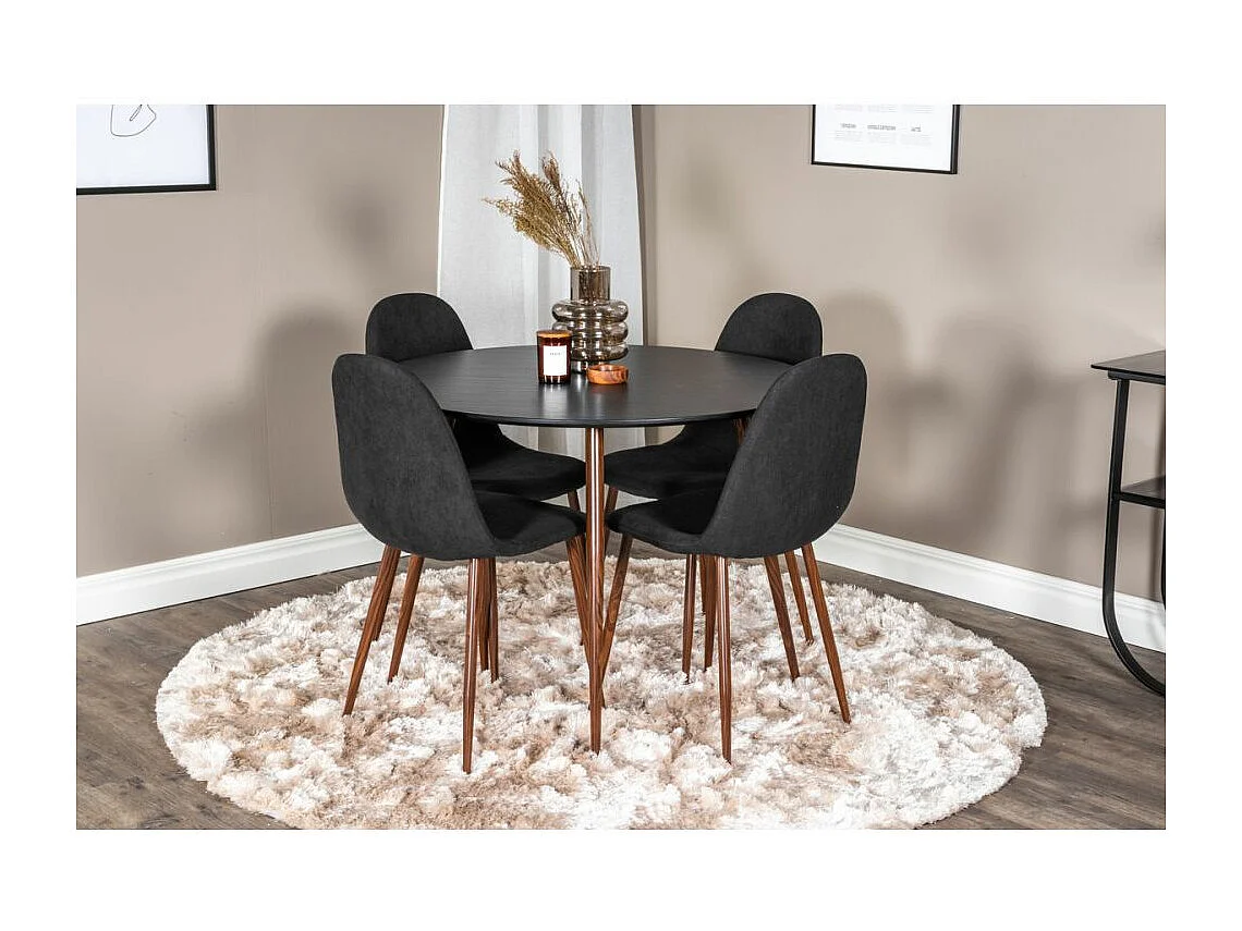 Mesa de comedor redonda Plaza 100 cm