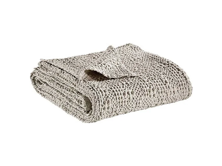 Plaid en coton Tana 200 x 140 cm Lin