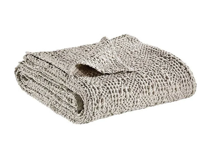 Plaid en coton Tana 200 x 140 cm Lin