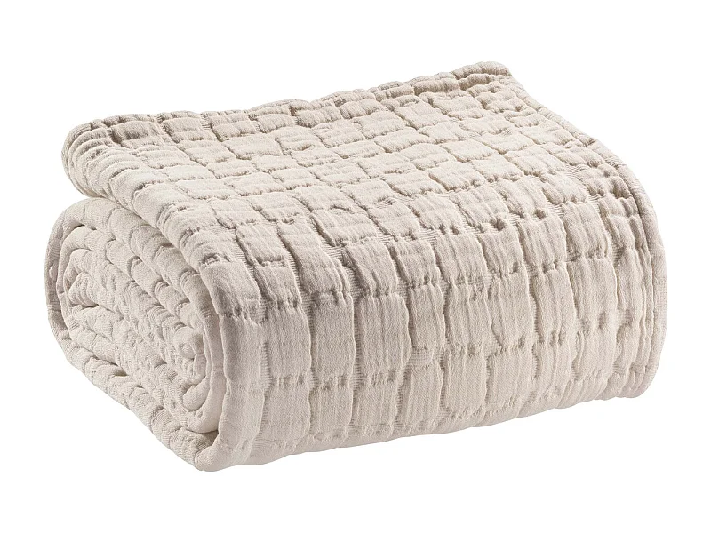 Swami bedsprei Linnen 240 x 260 cm