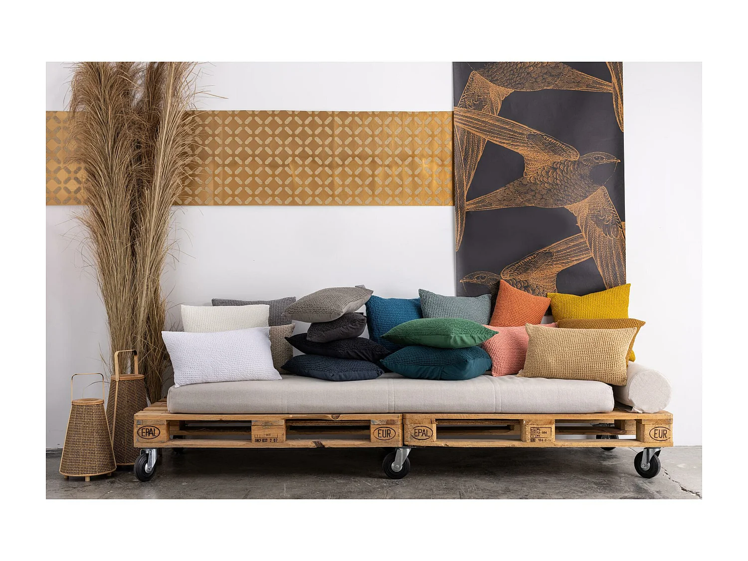 Plaid en coton Maia 200 x 140 cm