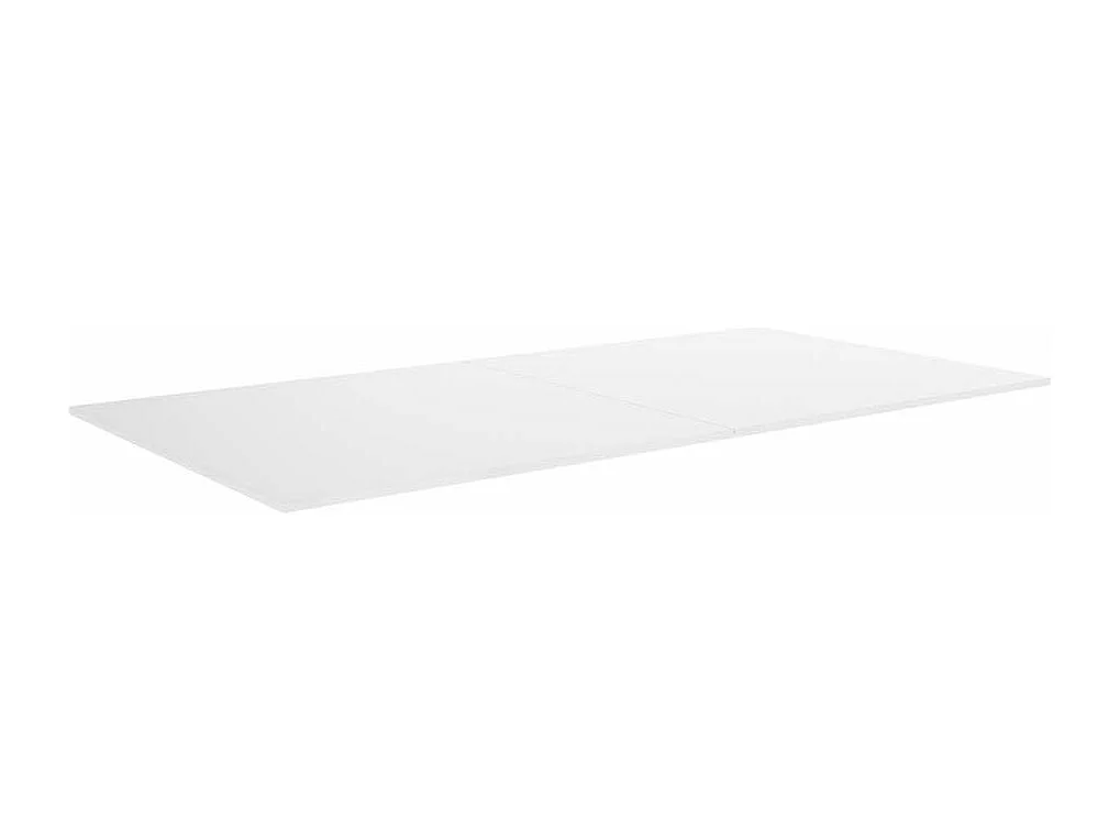 Plateau Dinatoire Réversible "Ping Pong" 213cm Blanc Laqué