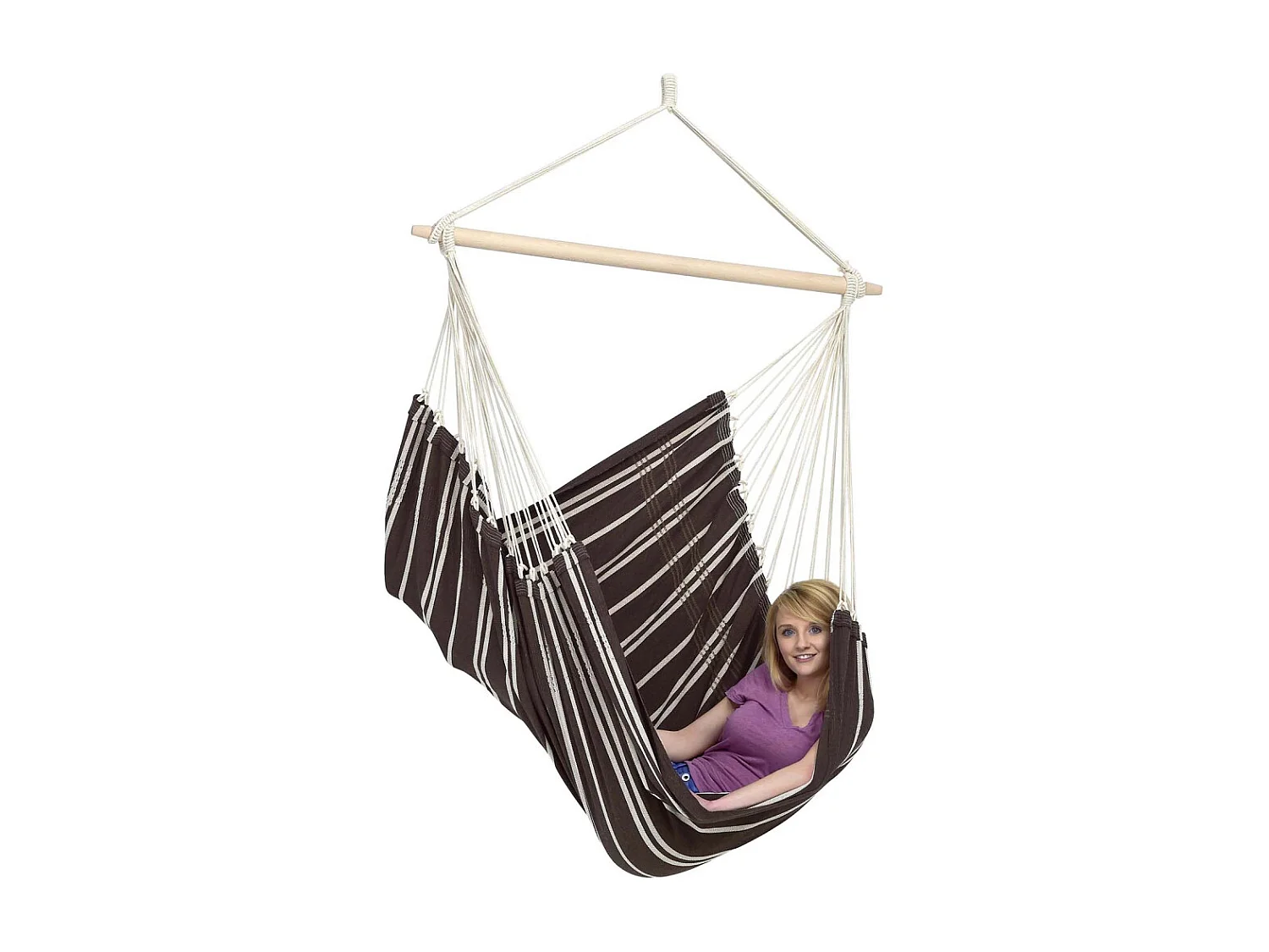 Fauteuil suspendu en coton brésilien Brasil