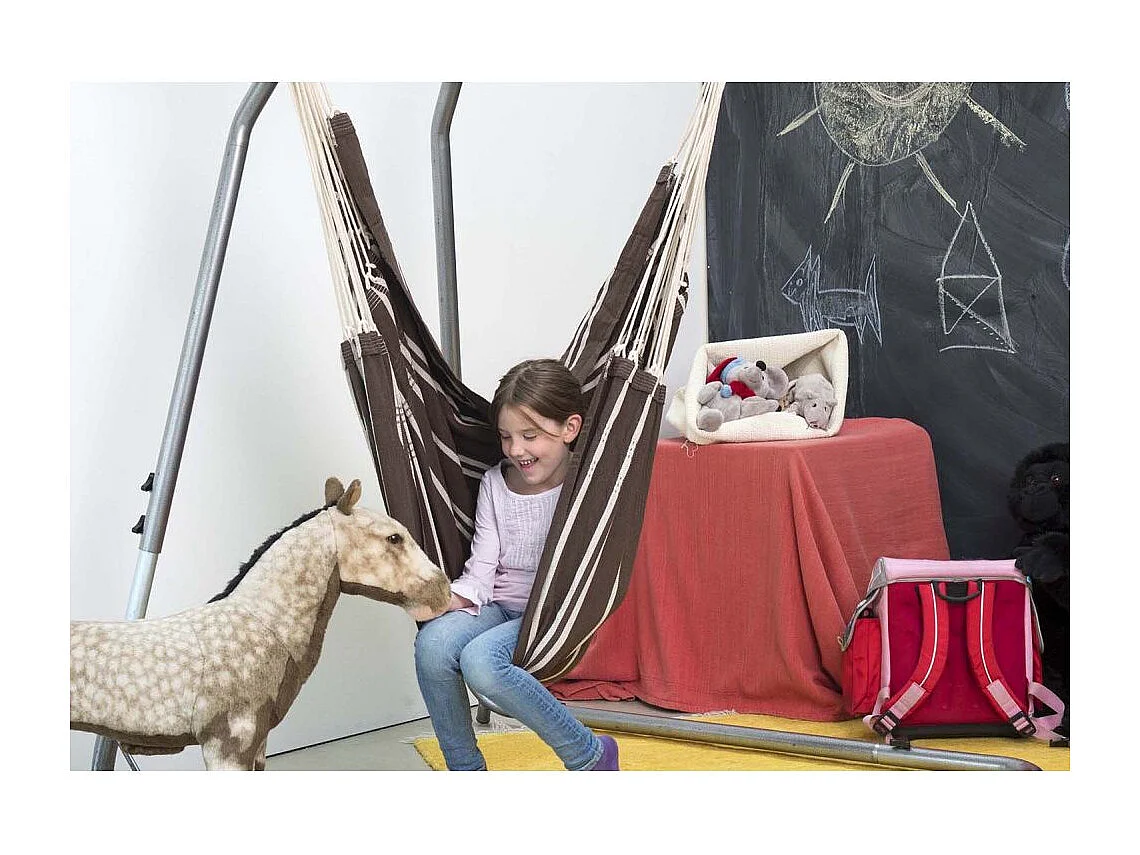 Fauteuil suspendu en coton brésilien Brasil