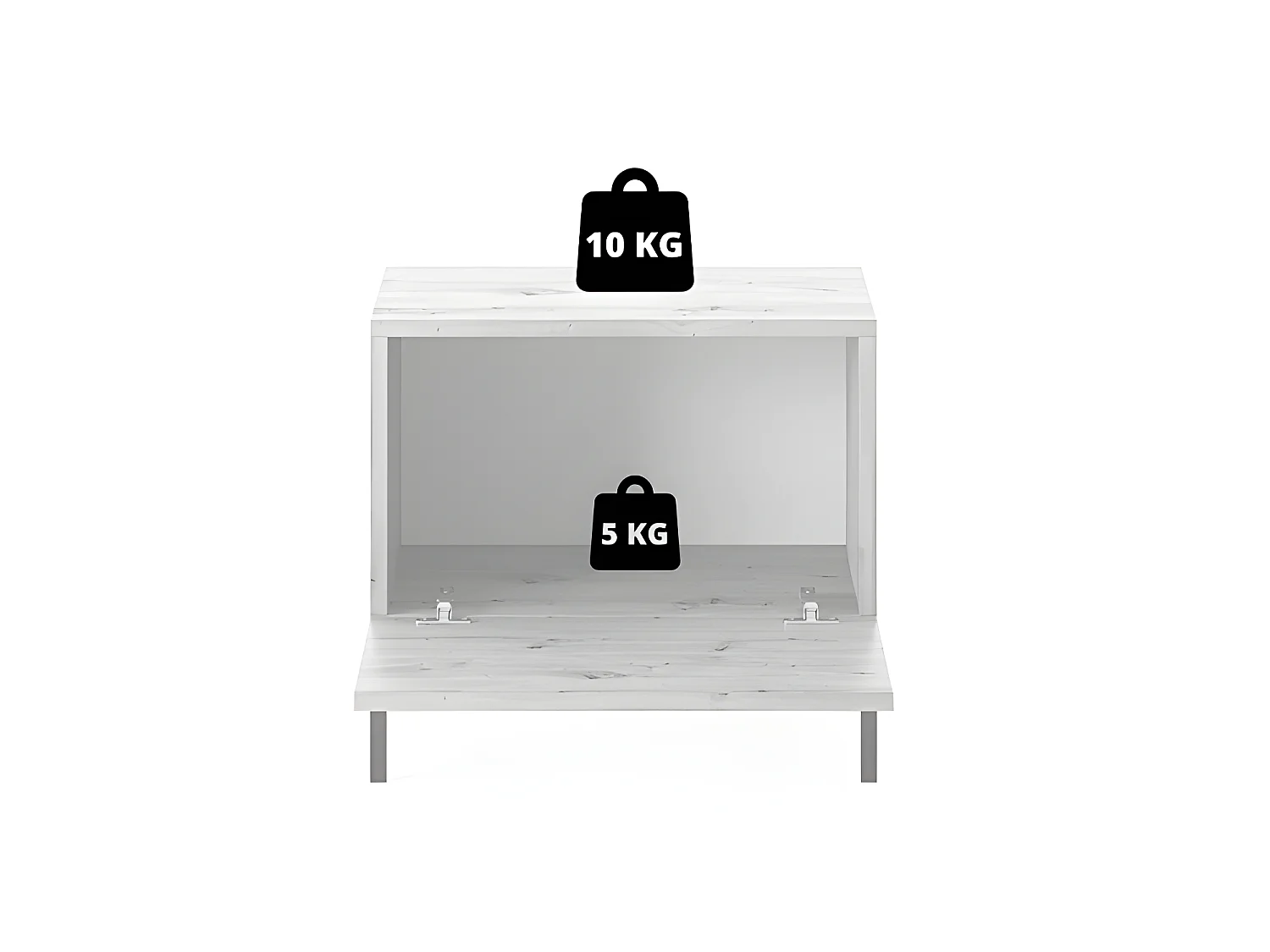 Table de chevet - lamelle de chêne - LAMMELO