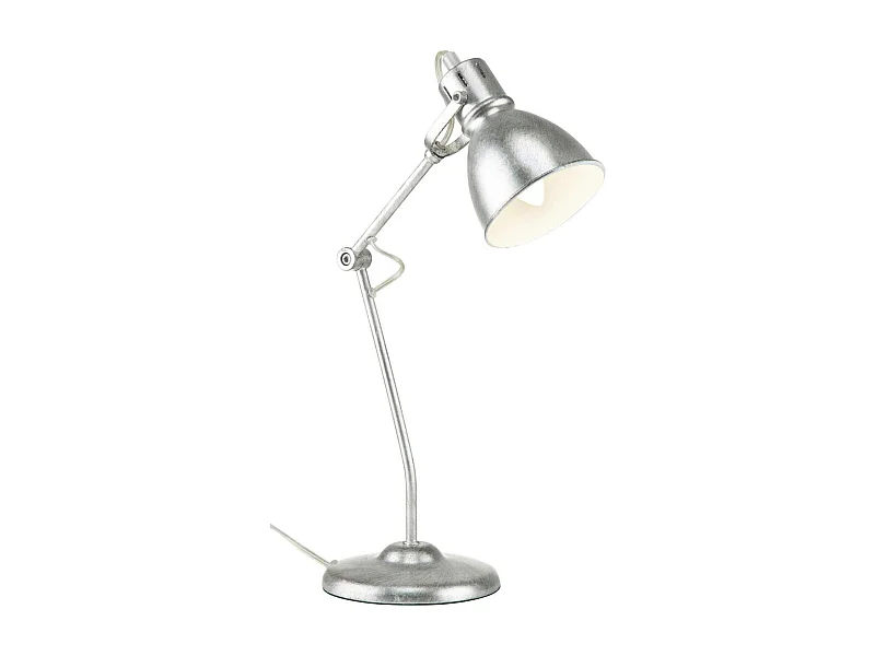 Lampe de Bureau Design "Whitehall" 45cm Argent