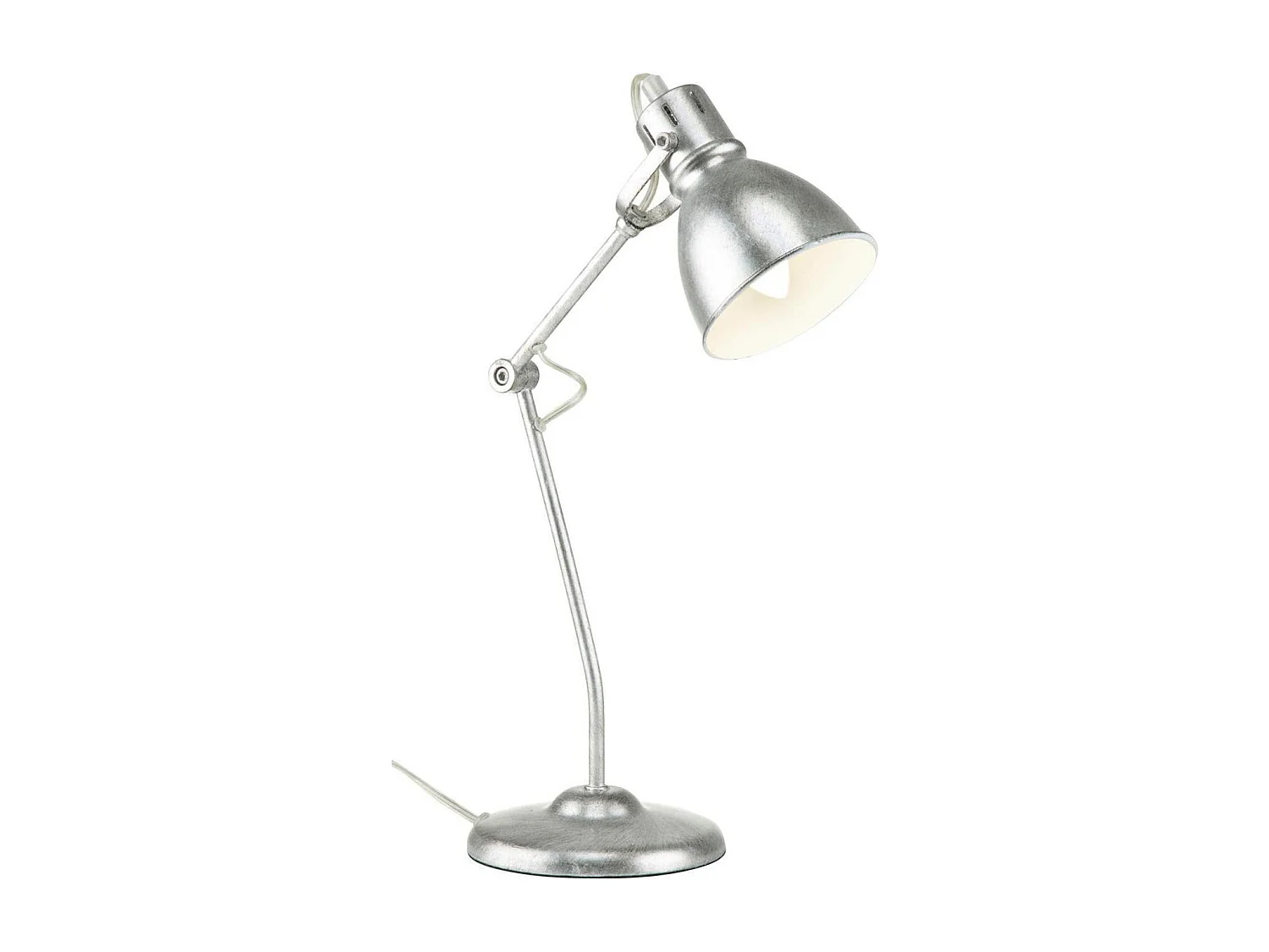 Lampe de Bureau Design "Whitehall" 45cm Argent