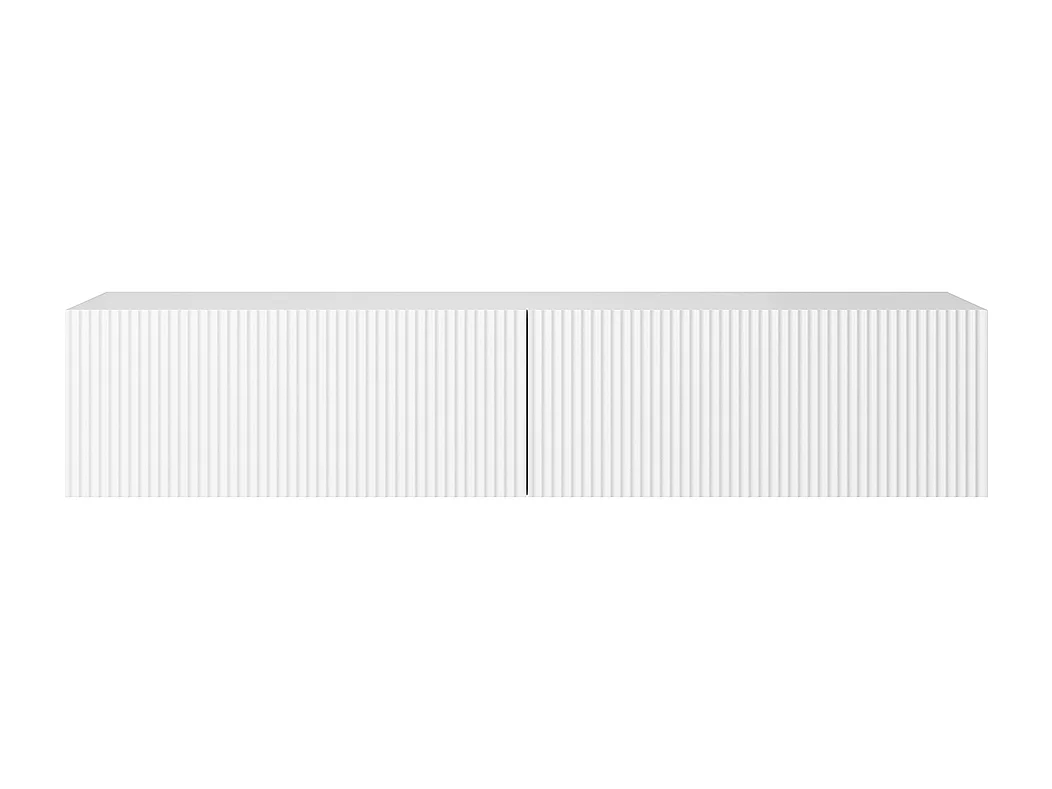 Mobile TV - 140 cm - con le stecche, bianco - Veldio