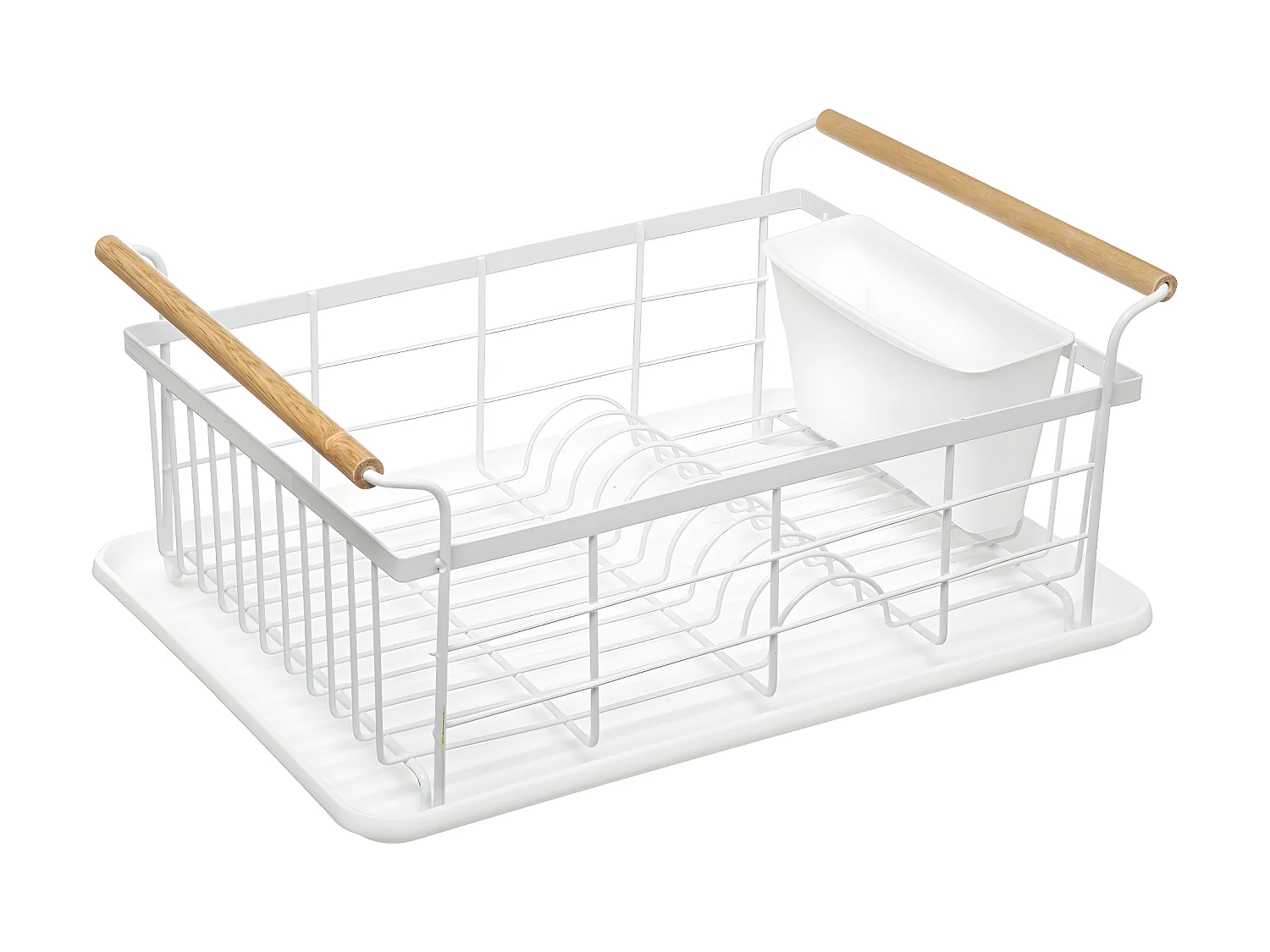 Égouttoir & Range-Couverts "Modern" 46cm Blanc