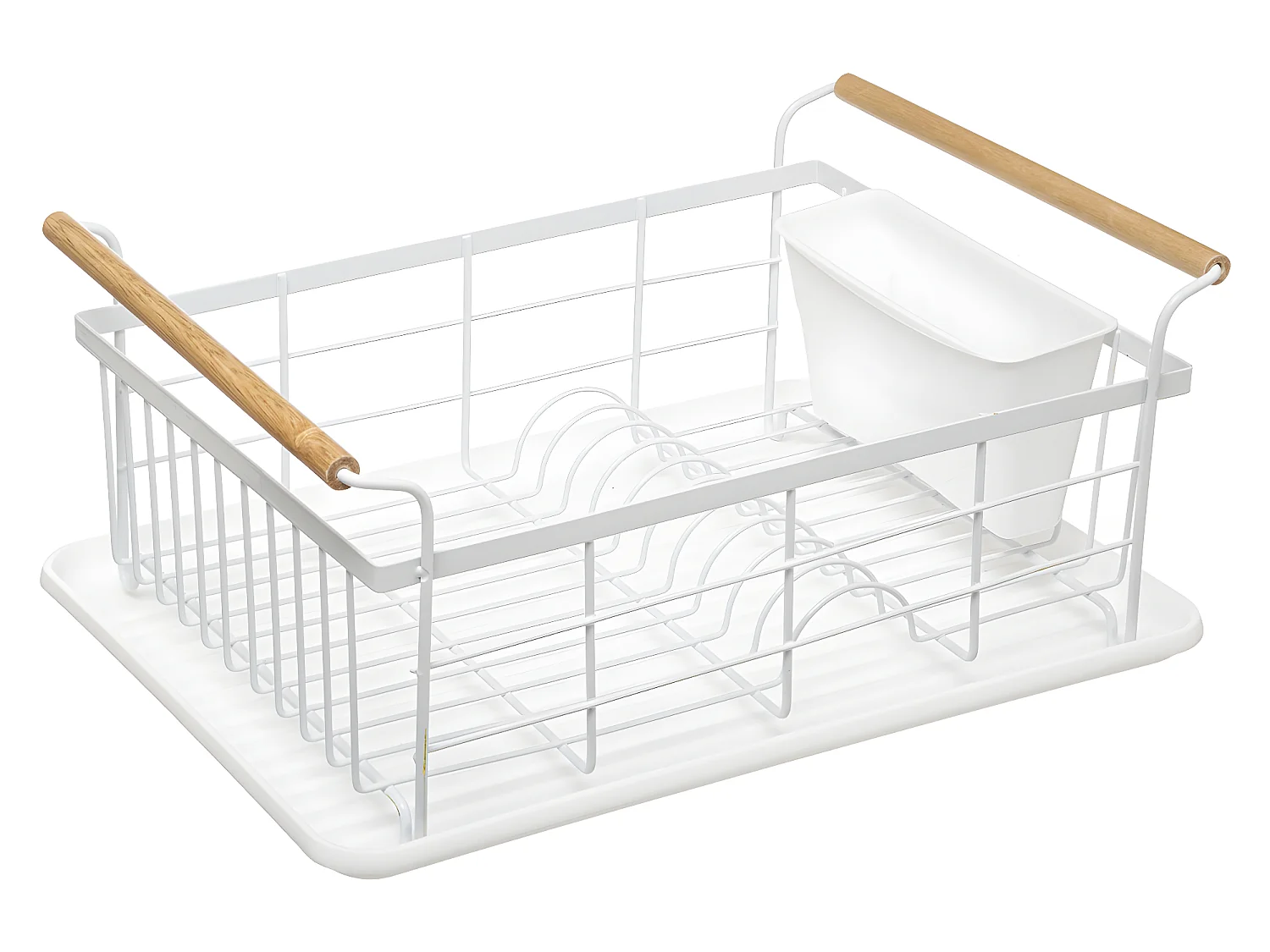 Égouttoir & Range-Couverts "Modern" 46cm Blanc