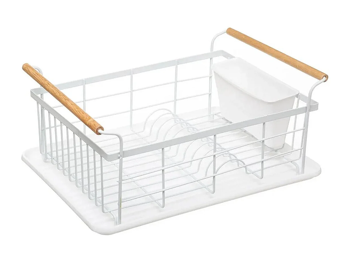 Égouttoir & Range-Couverts "Modern" 46cm Blanc