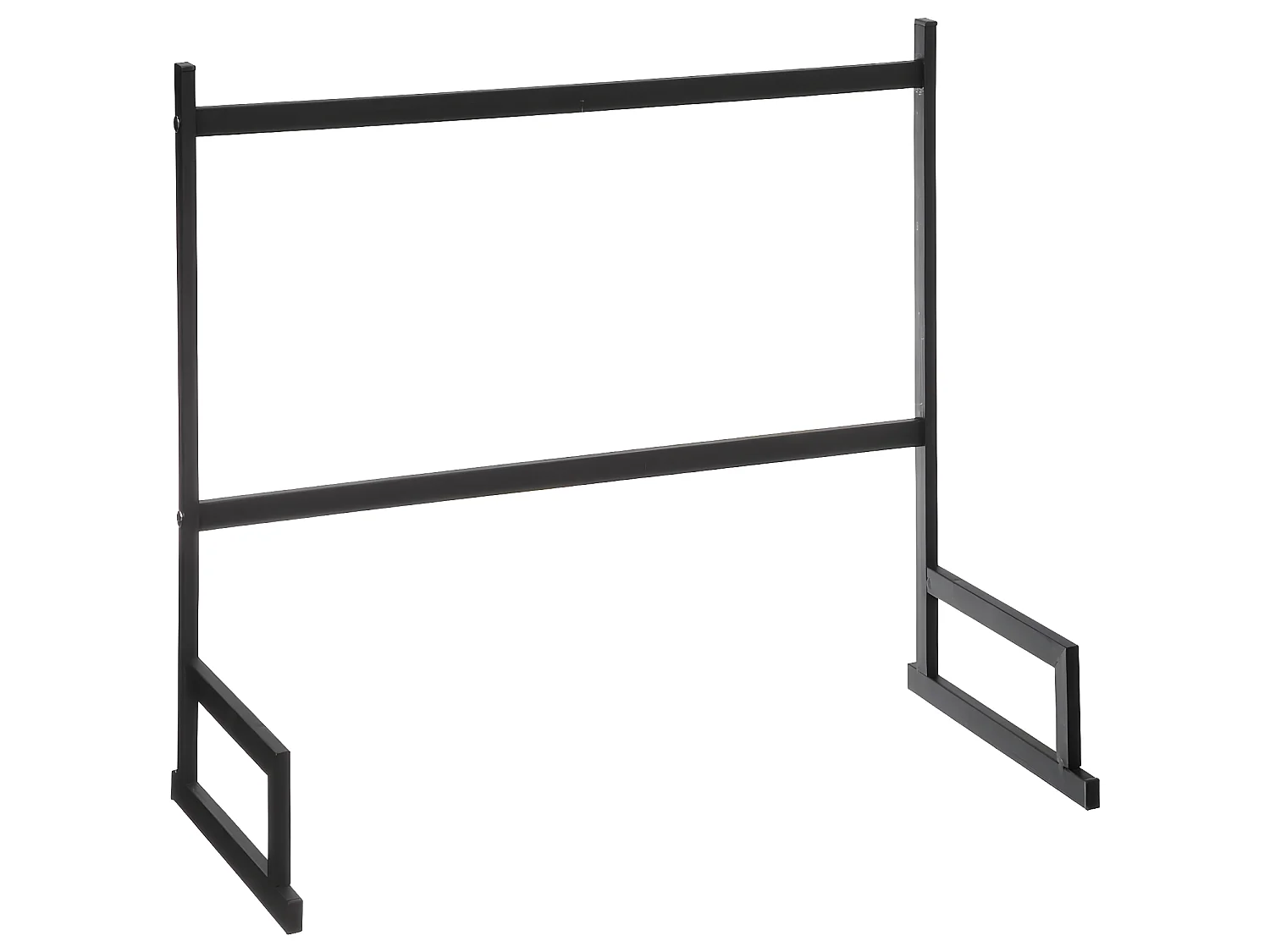 Organisateur d'Évier "Blackmétal" 58cm Noir