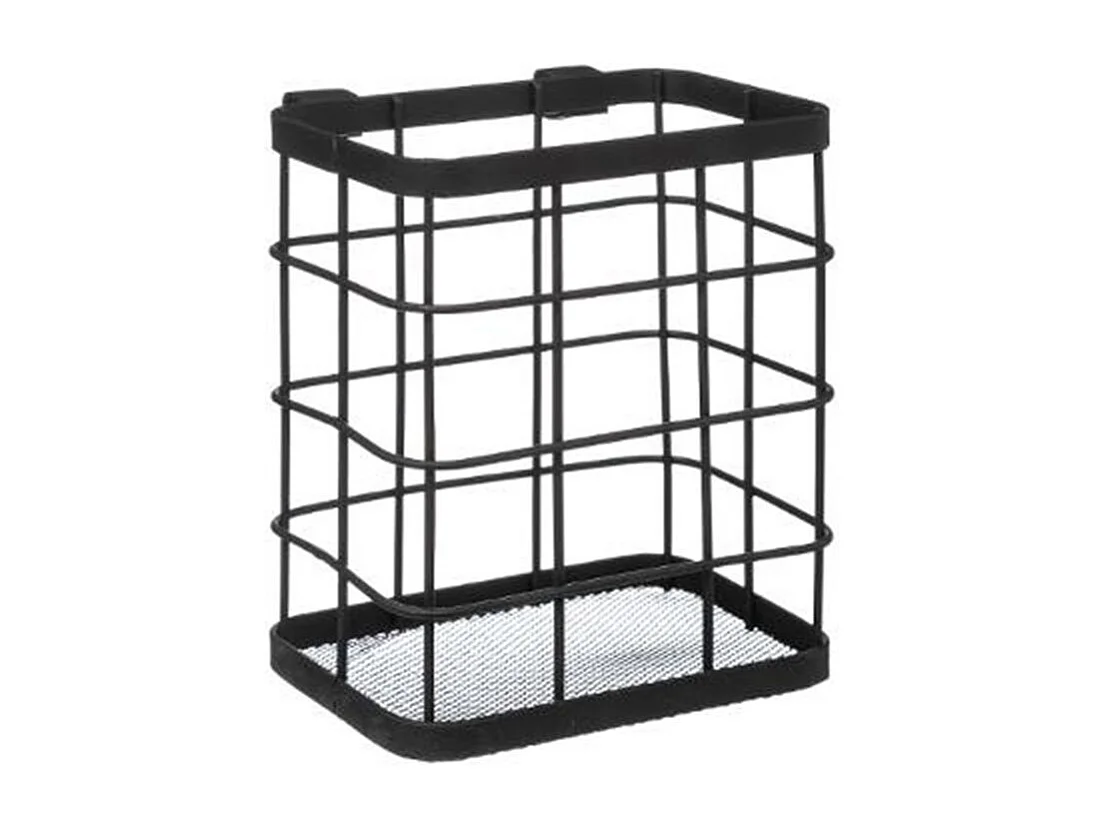 Organisateur d'Évier "Blackmétal" 58cm Noir