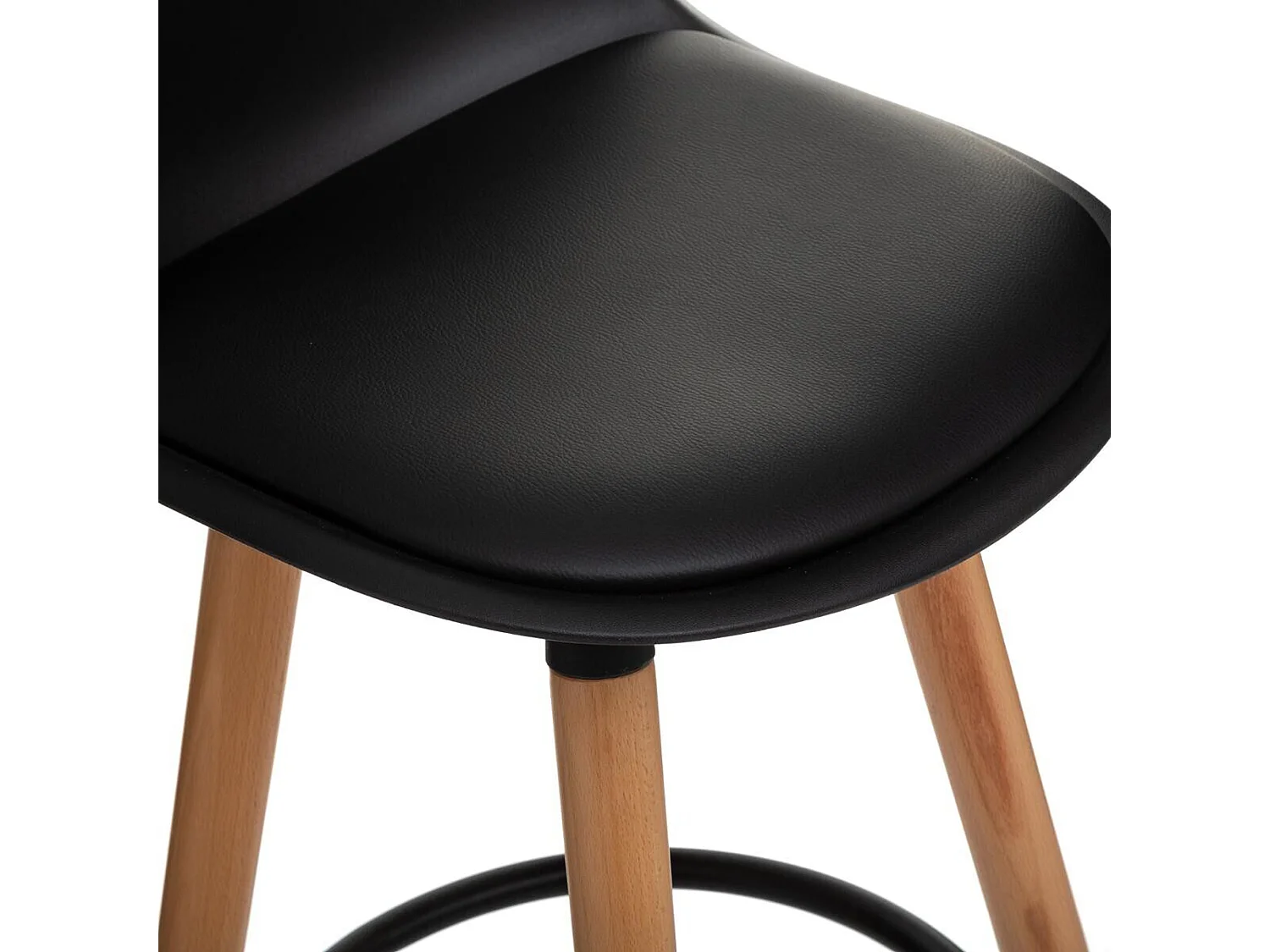 4 tabourets de bar "maxon" noir