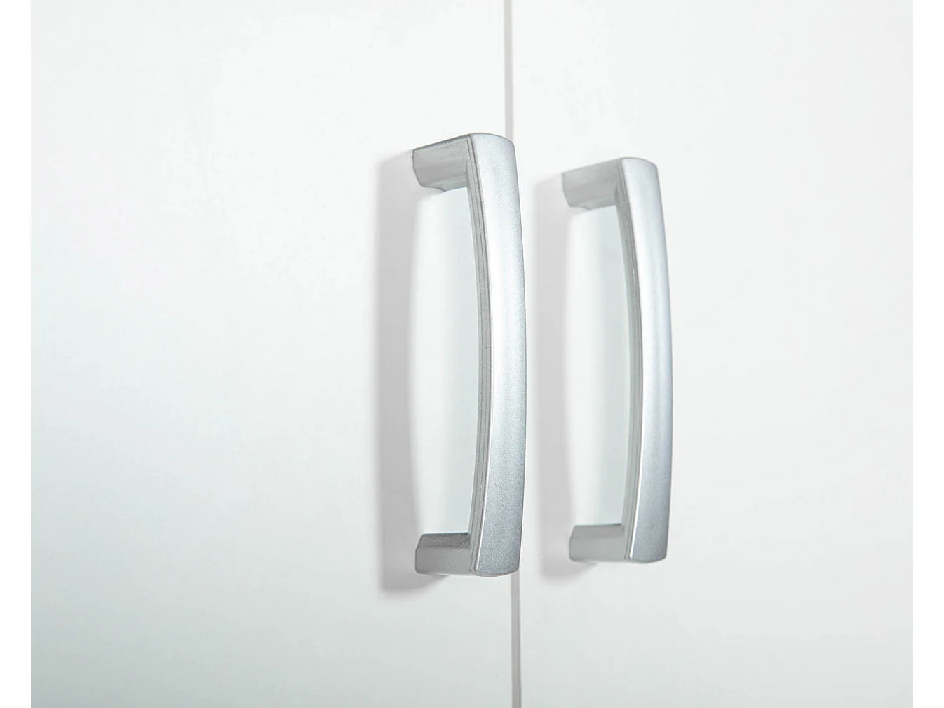 Arconati Waschmaschinenüberbau 2 Türen, 2 offene Fächer weiß.