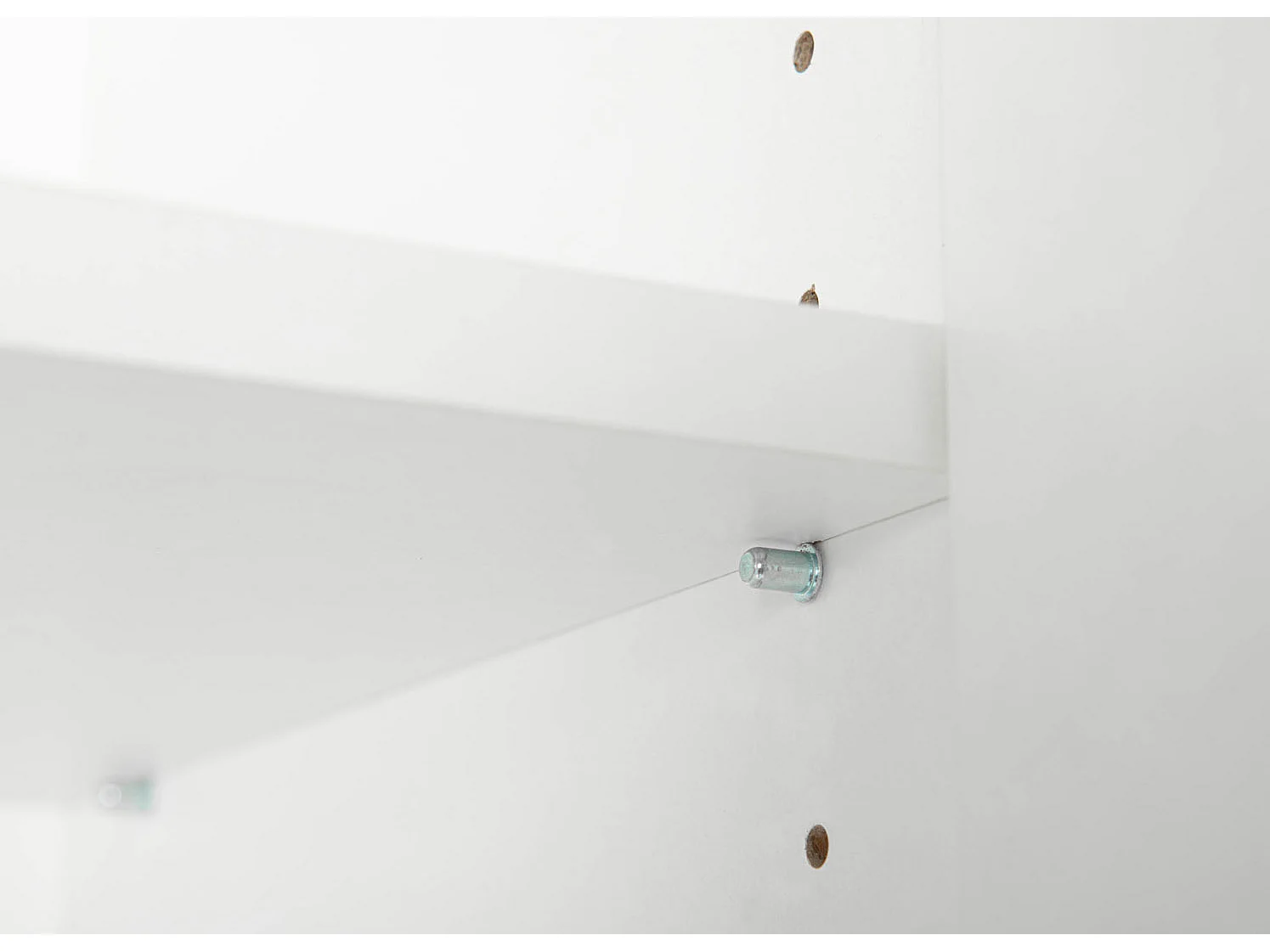 Arconati Waschmaschinenüberbau 2 Türen, 2 offene Fächer weiß.