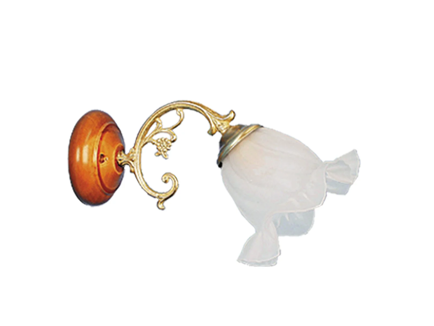 Candeeiro de Pé TOSEL PAMPILLES vidro certo vermelho acastanhado D44 x  H170  cm