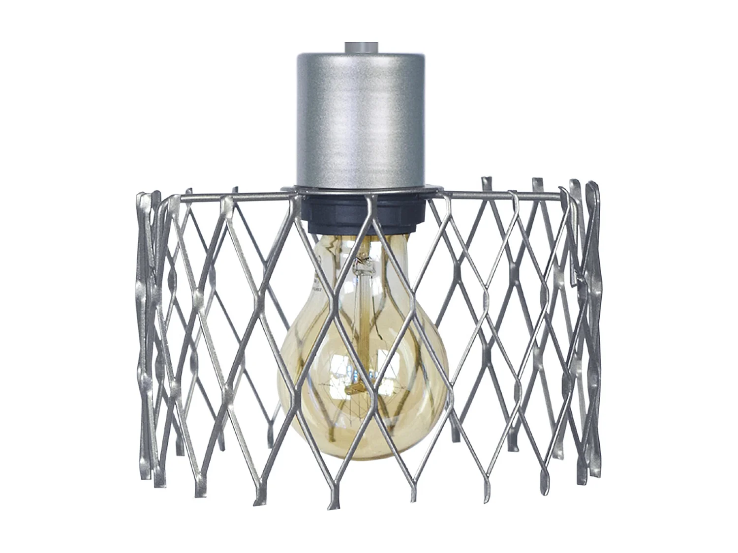 Aplique TOSEL ,metal,Aluminio ,A22xD16xP16cm