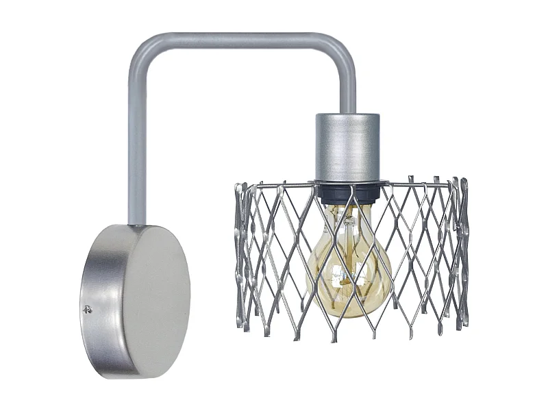 Applique TOSEL ,métal,Aluminium,H22xD16xP16cm