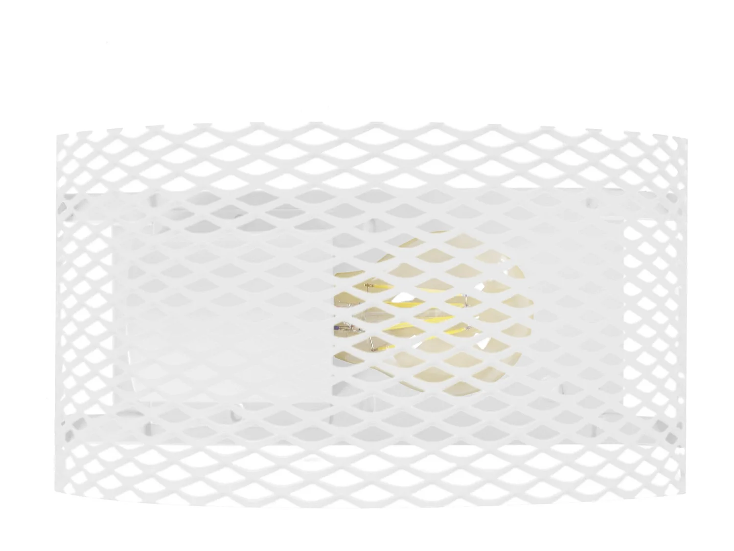 Aplique TOSEL ,metal,Blanco,A 11x D12xP25 cm