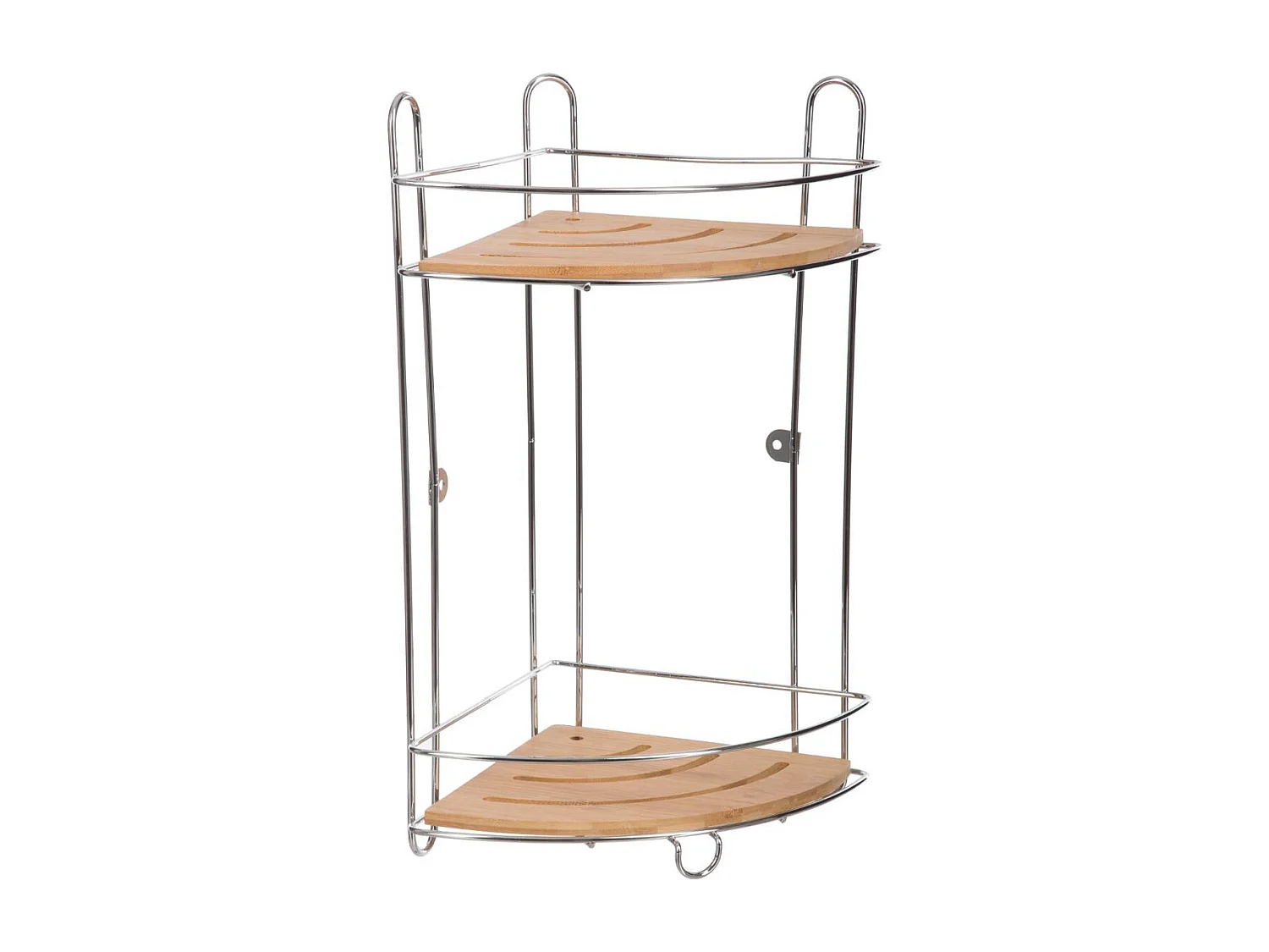 Étagère 2 Niveaux "Bambou" 40cm Naturel