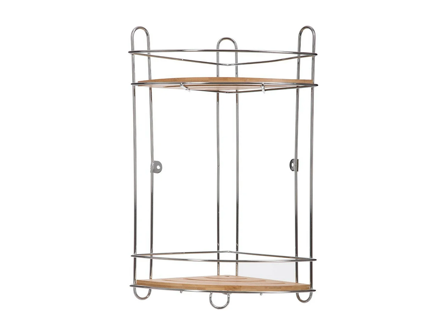 Étagère 2 Niveaux "Bambou" 40cm Naturel