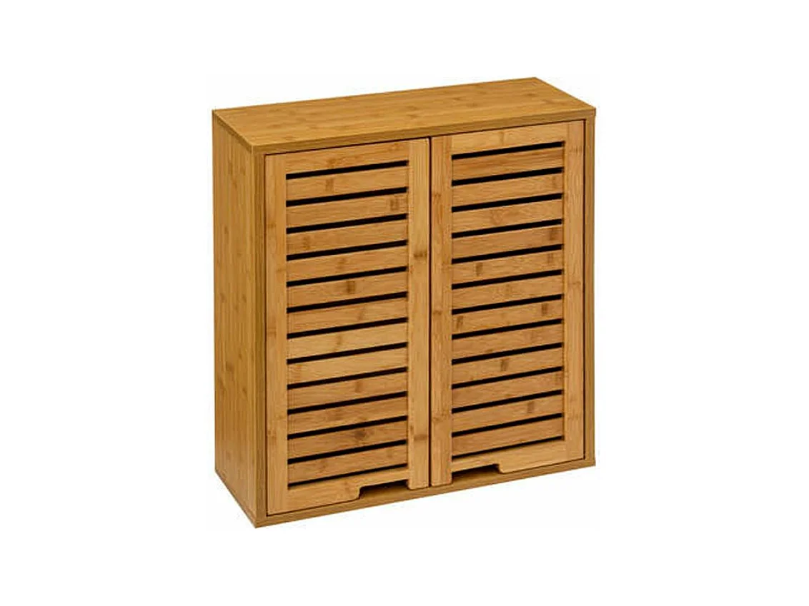 Meuble Haut 2 Portes "Sicela" 59cm Naturel