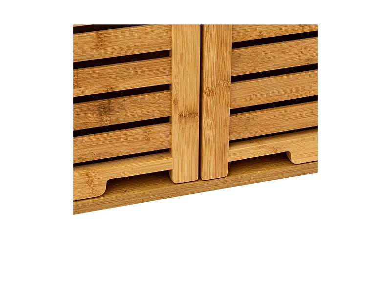 Meuble Haut 2 Portes "Sicela" 59cm Naturel