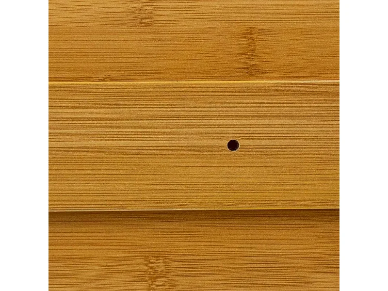 Auxiliar 2 Puertas Sicela Marrón, Bambú, 52x59x20 cm, Moderno y Práctico