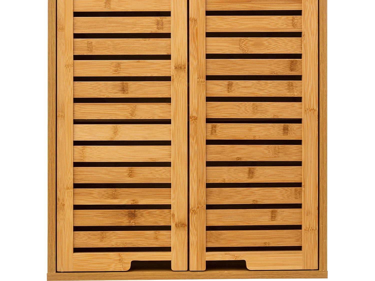 Auxiliar 2 Puertas Sicela Marrón, Bambú, 52x59x20 cm, Moderno y Práctico