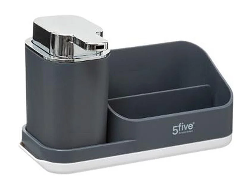 Organiseur d'Évier 4 en 1 "Néo" 21cm Gris