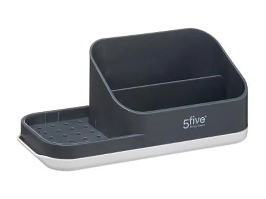 Organiseur d'Évier 4 en 1 "Néo" 21cm Gris